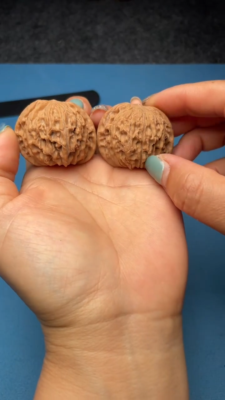 文玩核桃把件w34磨盘40尺