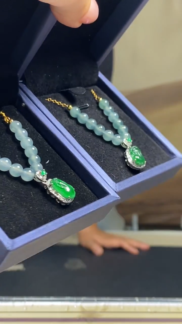 颈饰未镶嵌翡翠多样性发货【只发一件】*q21