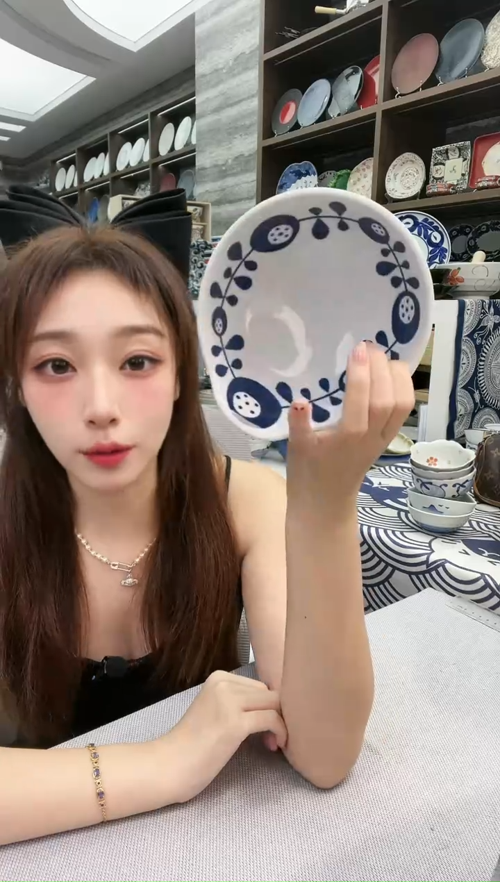 瓷有田烧手柄碗单支