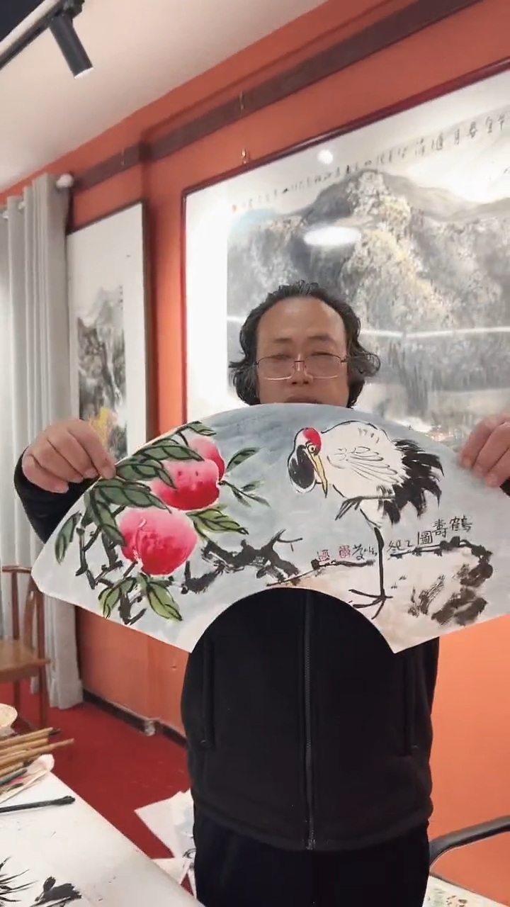 国画李火庆/国画/花鸟