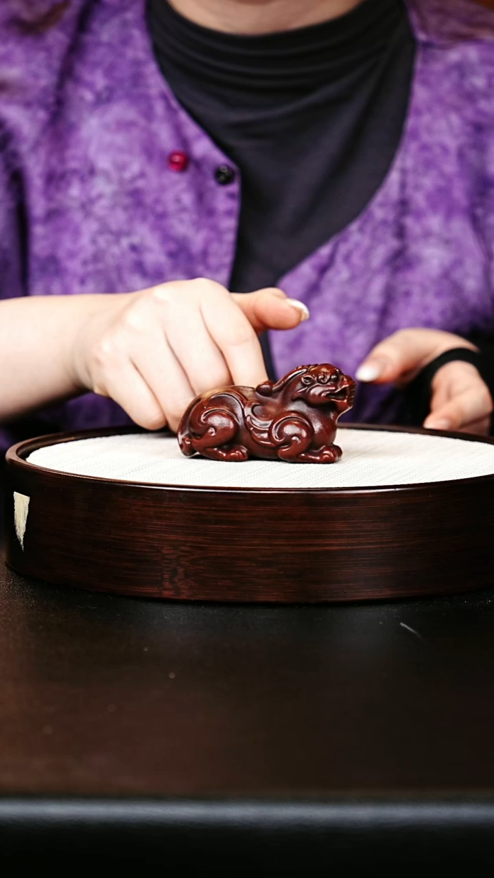 茶杯紫砂貔貅茶宠