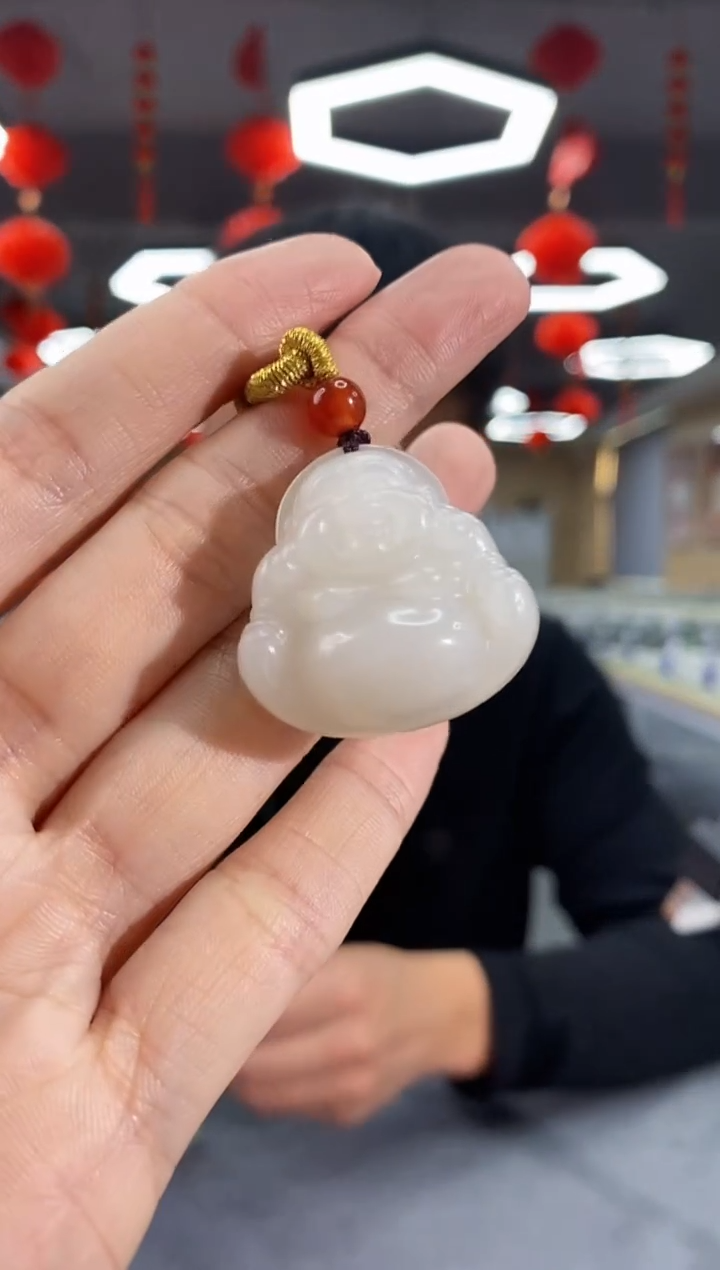 【闪购商品】和田玉颈饰未镶嵌（微瑕）yp