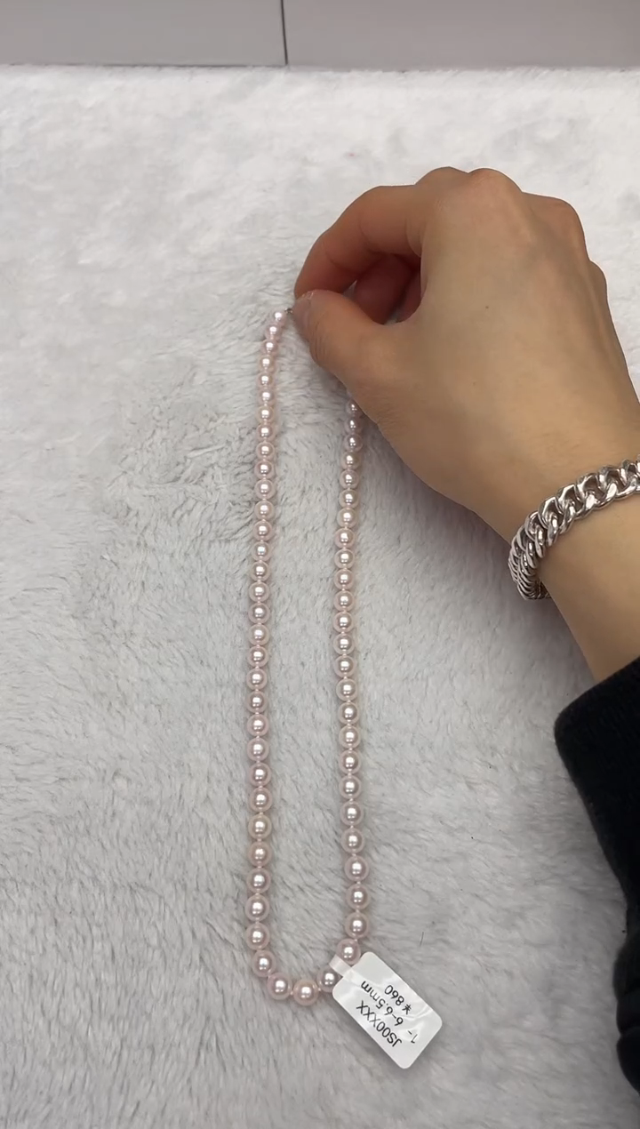 【闪购商品】海水珍珠颈饰未镶嵌AK6-6.5mm（多样性发一）