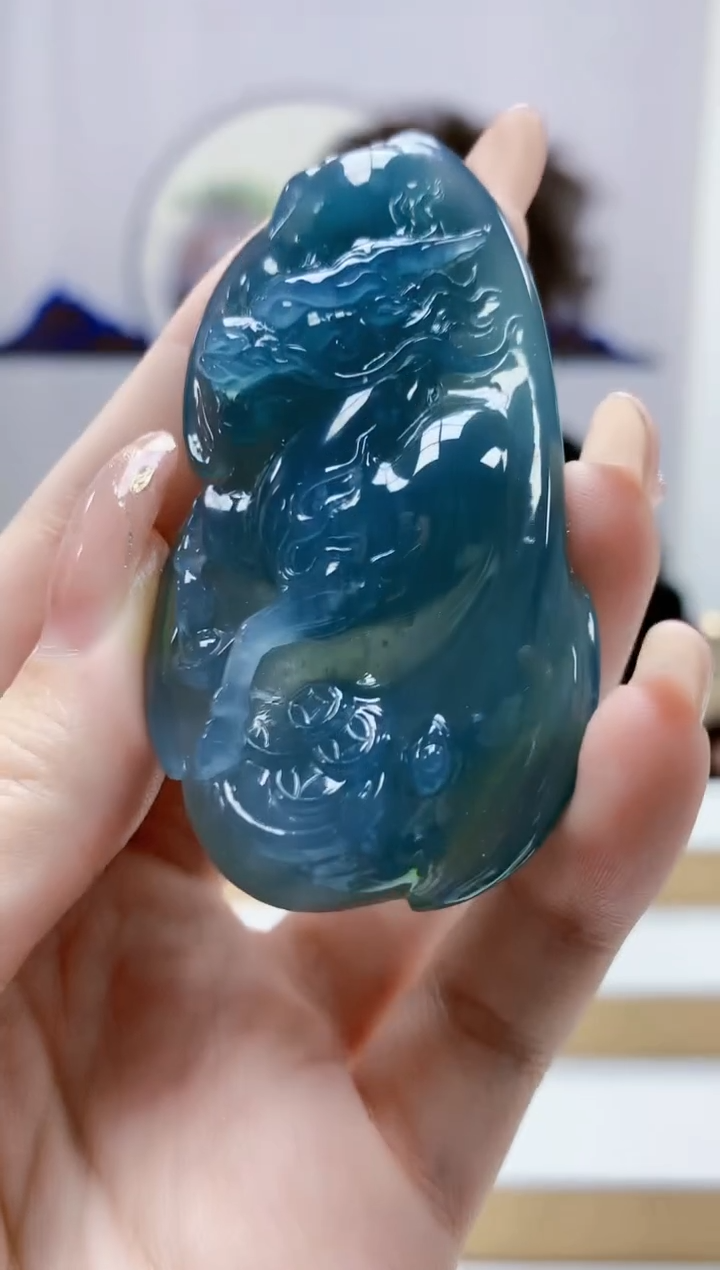 未镶嵌定制翡翠4688jw-毛货挂件110