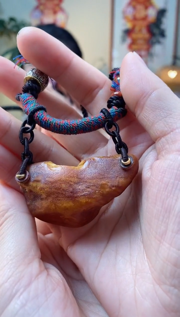 【闪购商品】琥珀颈饰未镶嵌吊坠