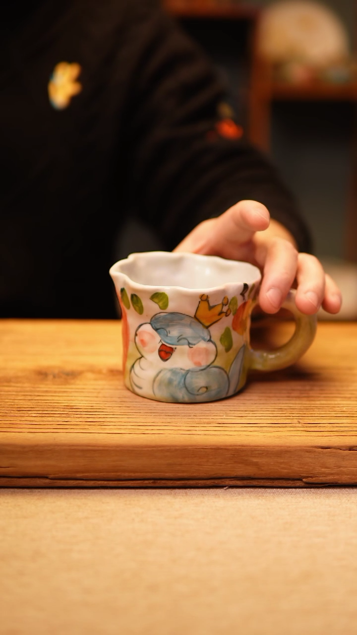 【闪购商品】@@陶园瓷舍@@纯手工手绘@高温釉下彩