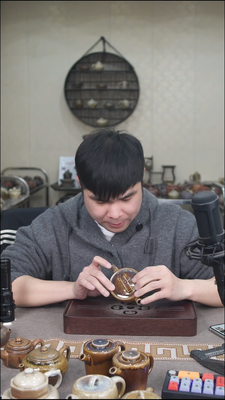 茶壶紫砂宜兴柴烧紫砂壶