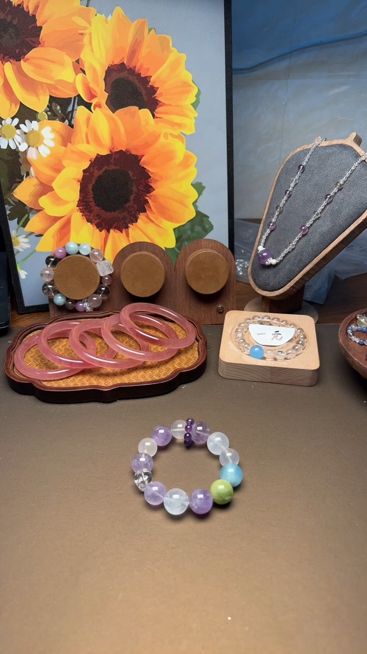 未镶嵌手串水晶1