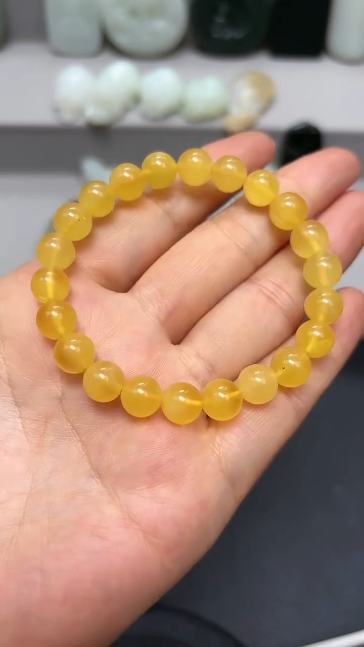 【闪购商品】蜜蜡裸石未镶嵌手串