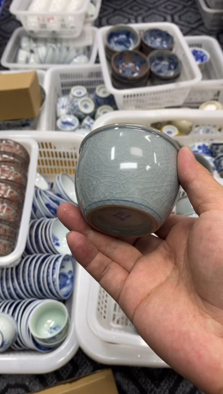 陶瓷景德陶瓷茶具容量约70