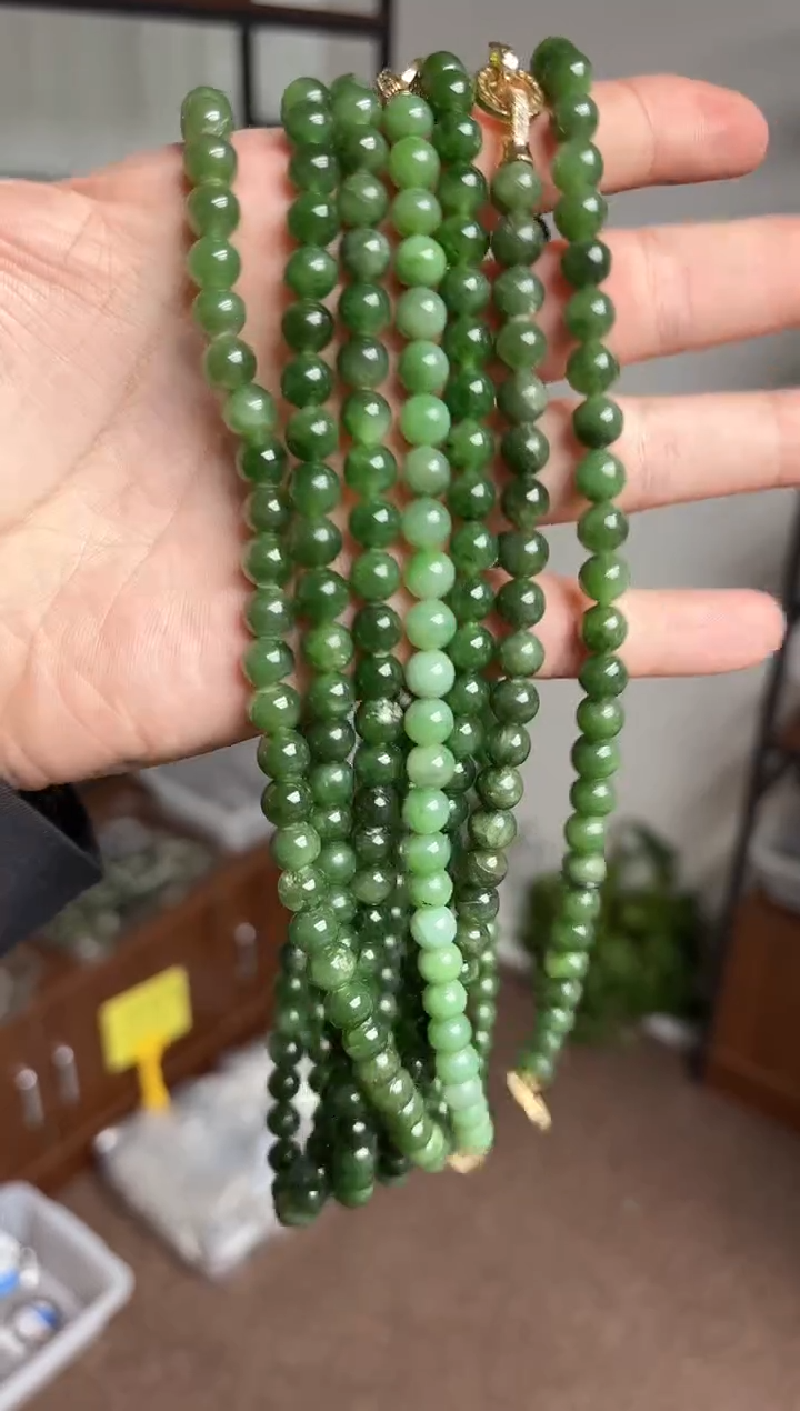 颈饰未镶嵌和田玉X-28(多样性发其一)8MM