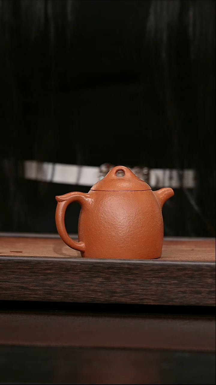 茶壶紫砂宜兴原矿紫砂壶    秦权 