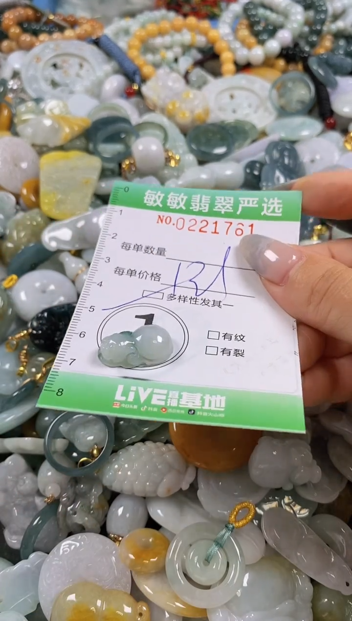 翡翠未镶嵌颈饰闪购0221761多样性发其一