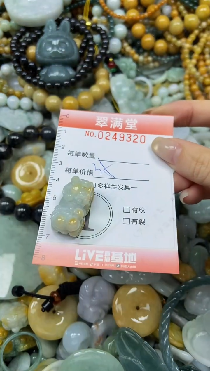 未镶嵌挂件翡翠闪购0249320