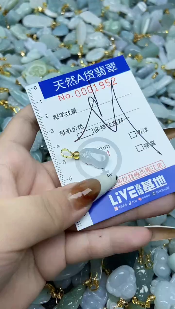 【闪购商品】翡翠颈饰未镶嵌天然A货翡翠