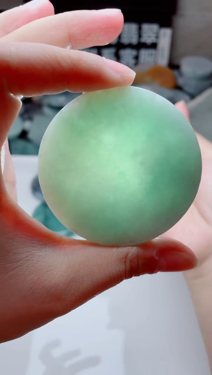 翡翠未镶嵌颈饰4806.....