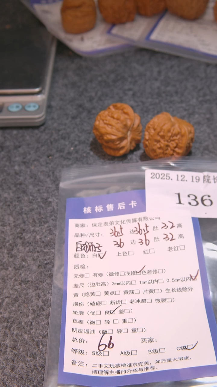 把件文玩核桃૮****ა白狮子136諘帝文化