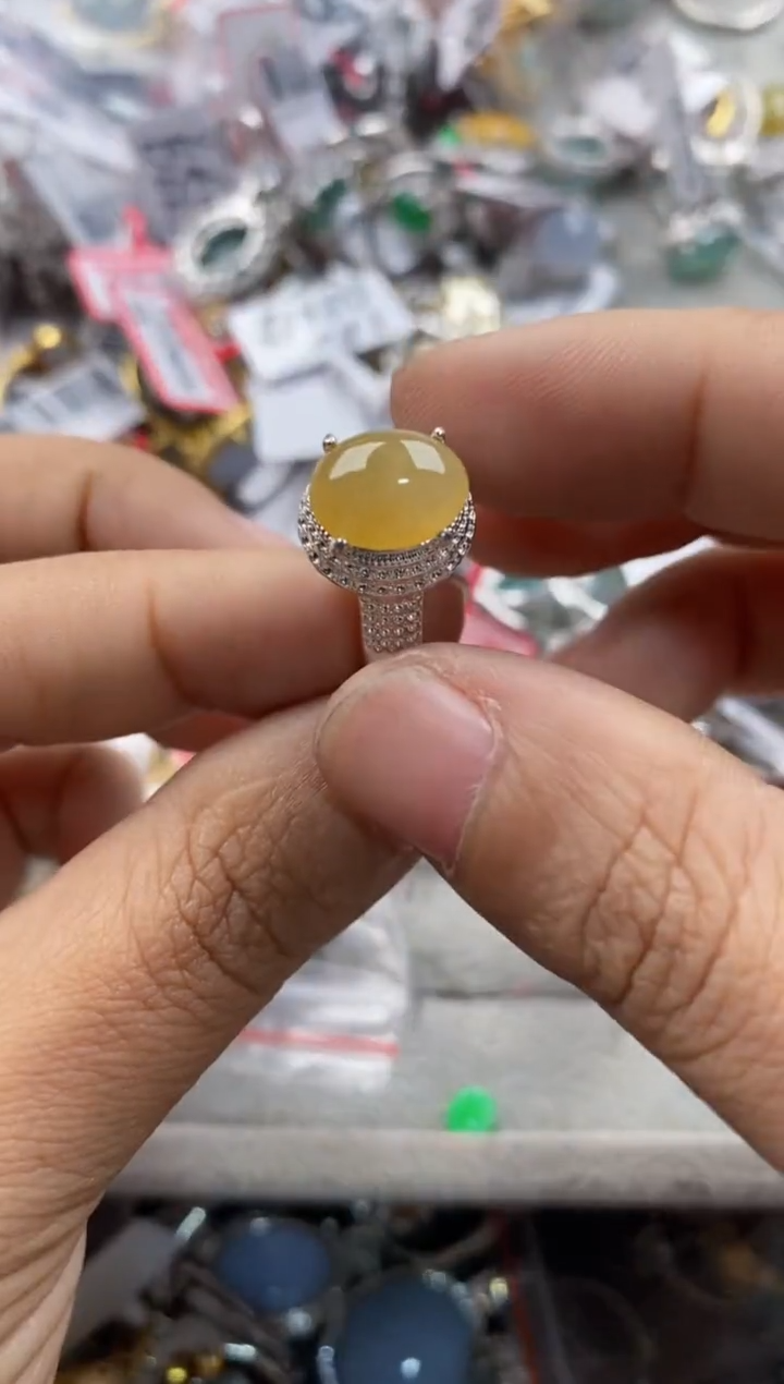 未镶嵌戒指翡翠999                 5