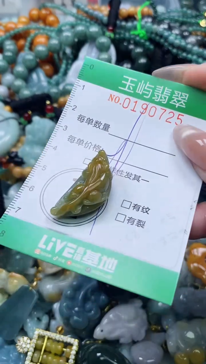 翡翠未镶嵌颈饰闪购0190725