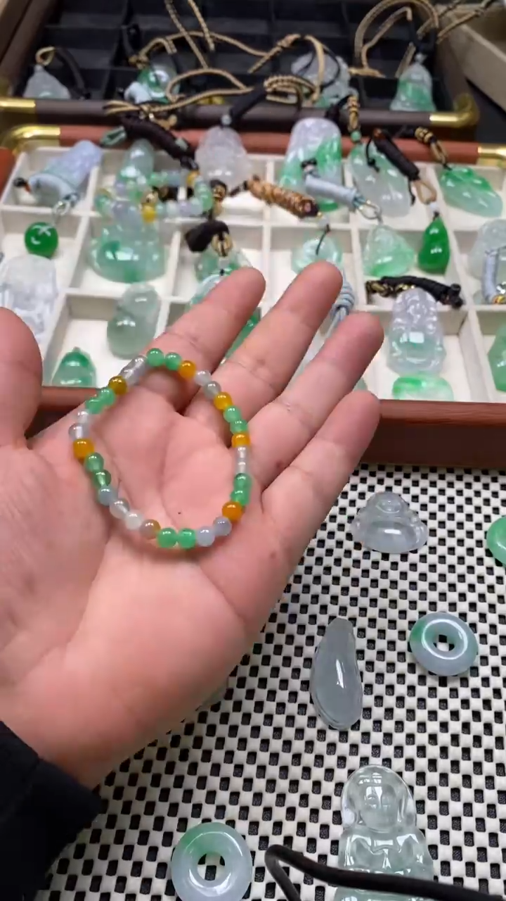 未镶嵌挂件翡翠一物一拍所见即所得