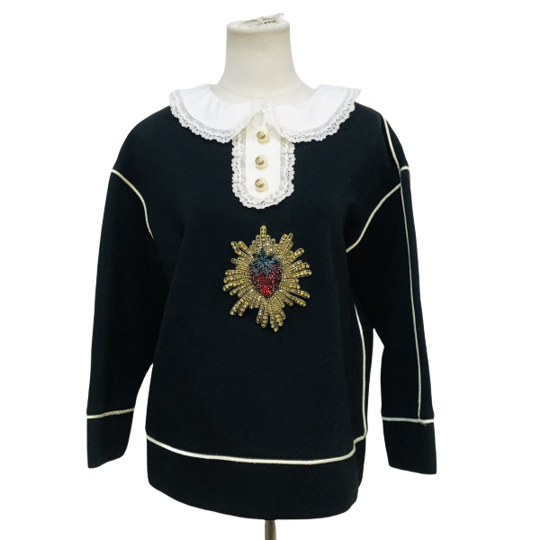 妃鱼/古驰/棉/上衣/95新/z零二一一