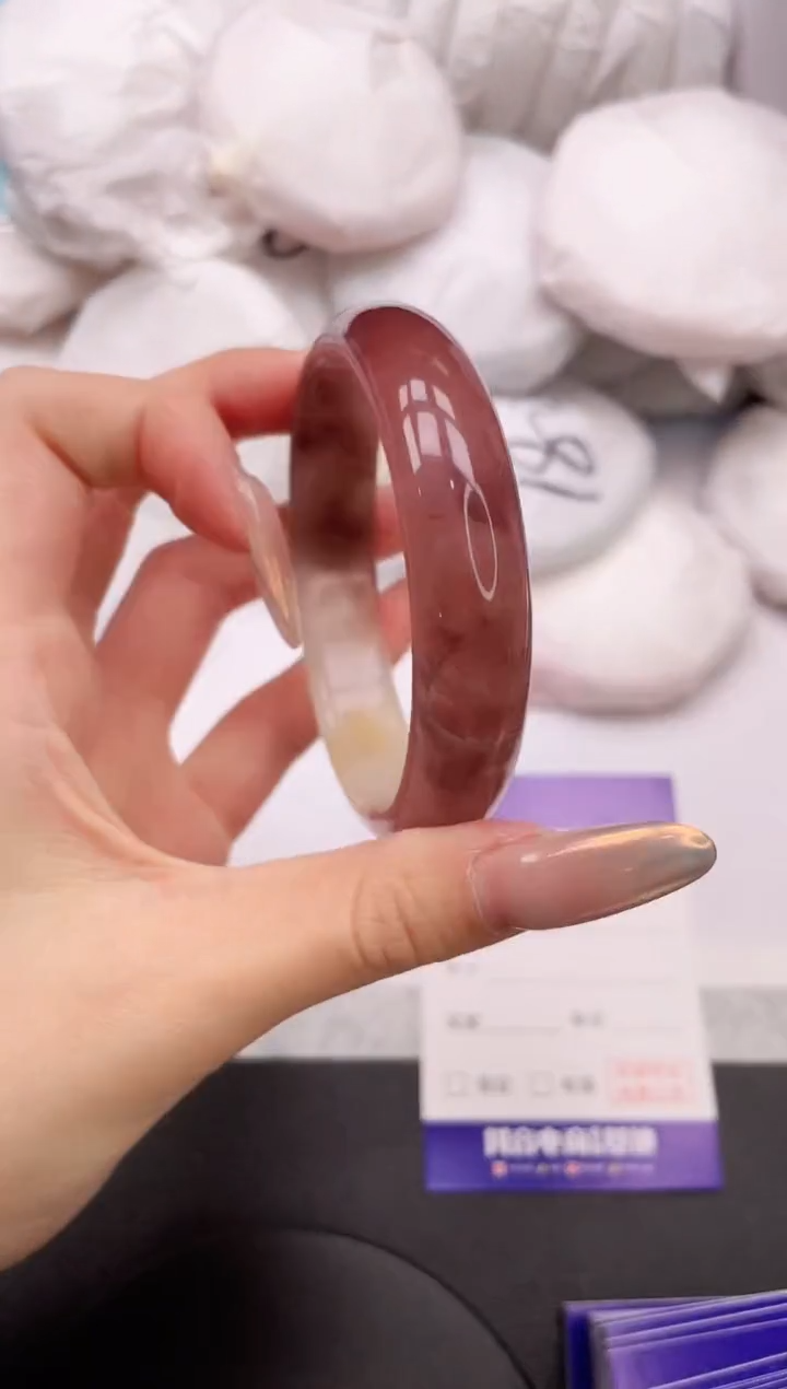 【闪购商品】石英质玉手镯未镶嵌1K597-60