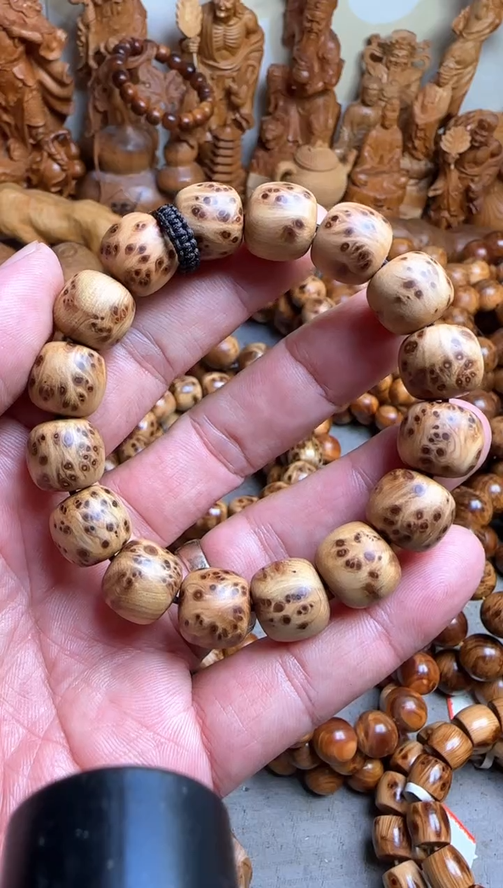 【闪购商品】柏木手串/手链太行崖柏13*14雀眼老型珠