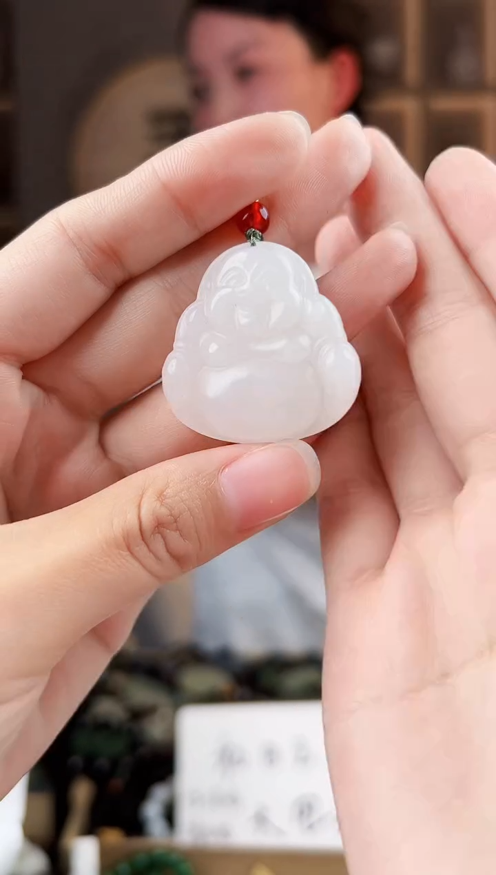 颈饰未镶嵌和田玉拍一发一，多样性发货