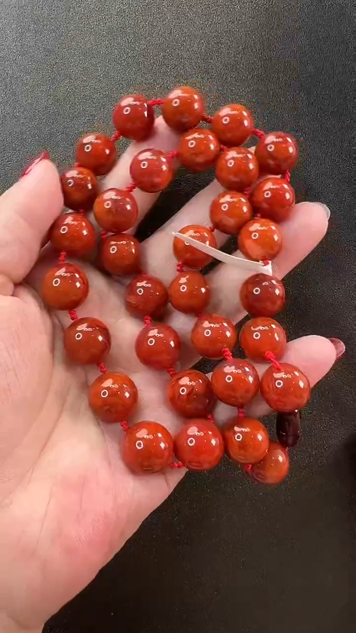 【闪购商品】南红玛瑙颈饰未镶嵌项链