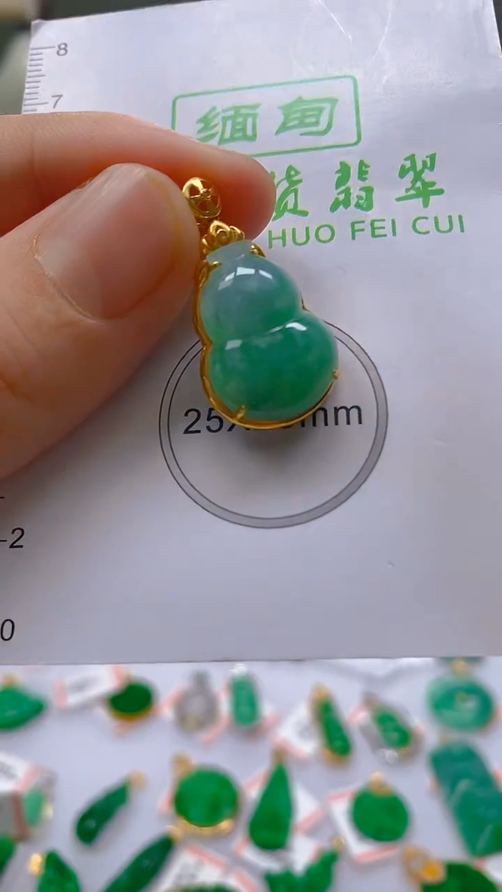 【闪购商品】翡翠颈饰18K金镶嵌新号开播，全场乱卖