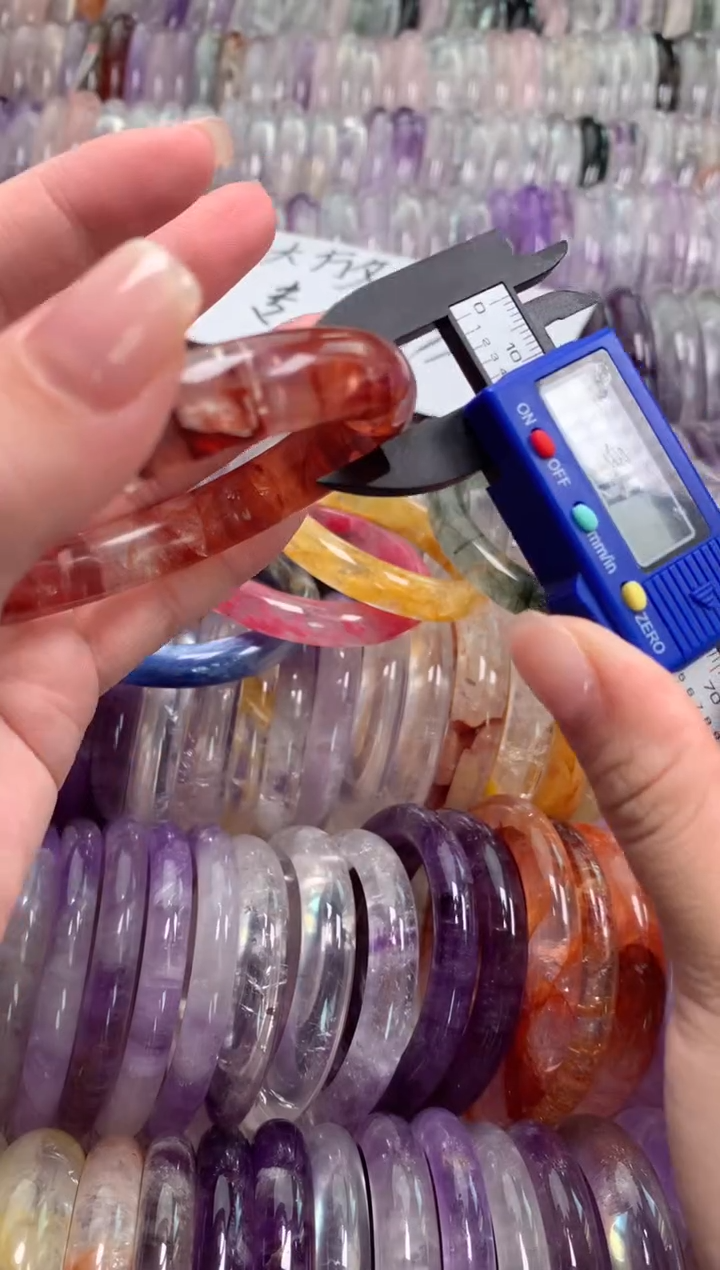 水晶手镯未镶嵌水晶-