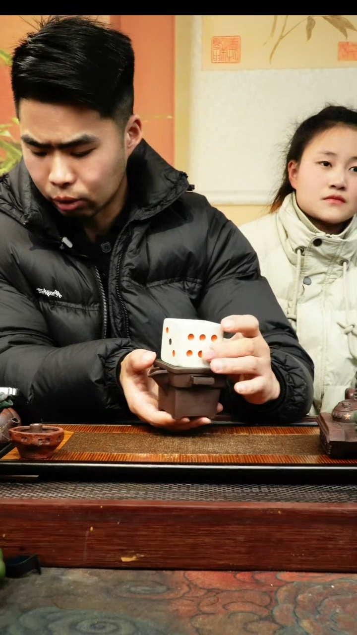 【闪购商品】紫砂茶壶原创紫砂麻将套组