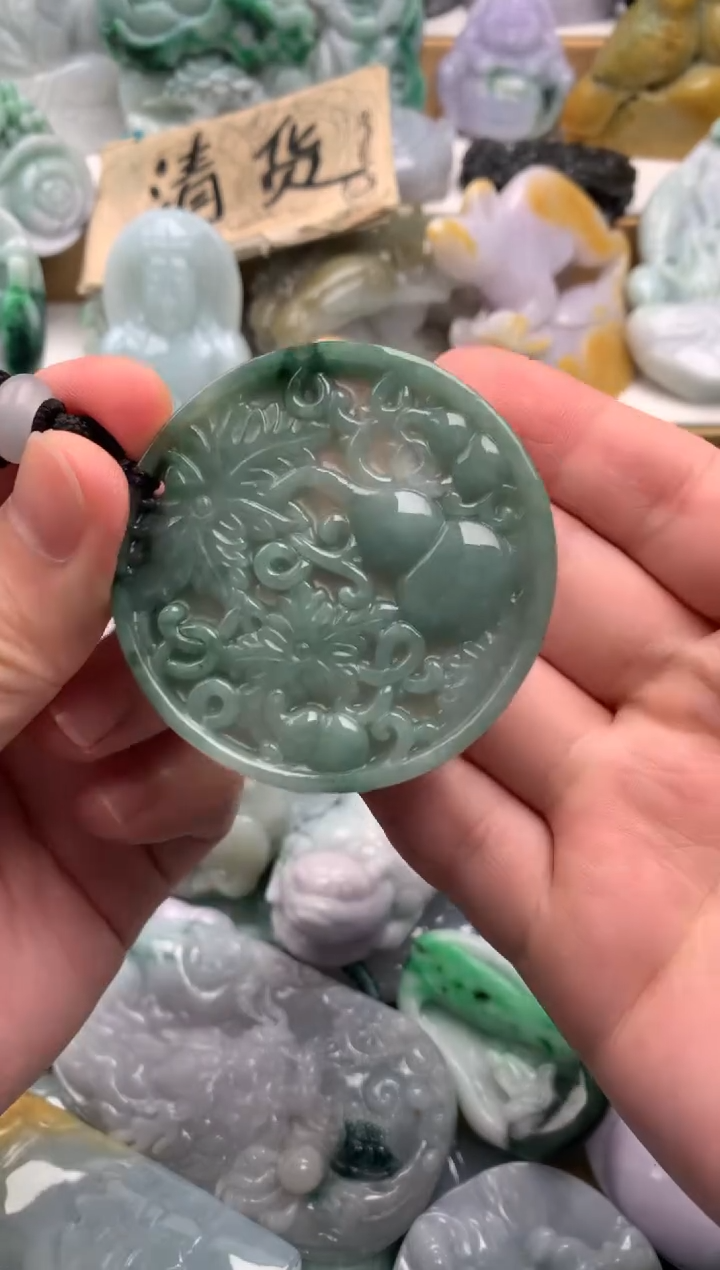 吊坠(不含链)未镶嵌翡翠1