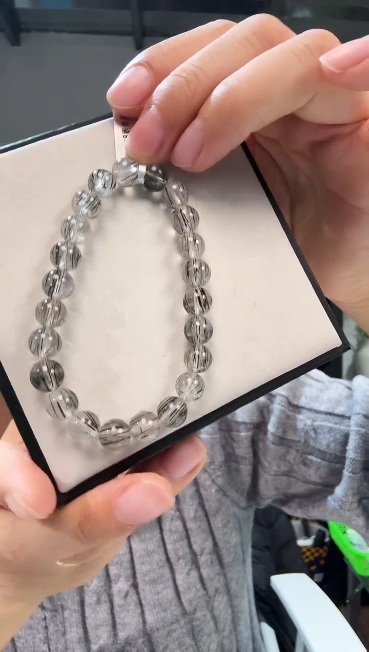 未镶嵌手链水晶优0523 约8mm