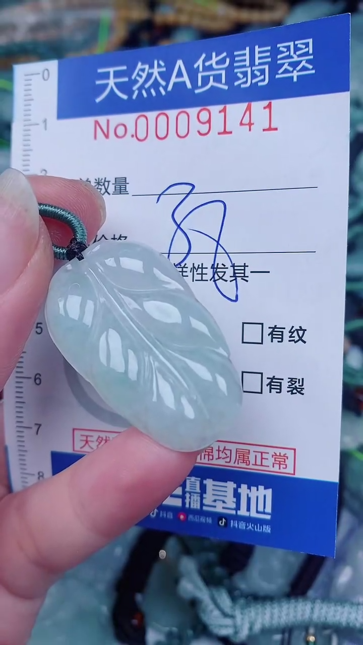 翡翠未镶嵌颈饰00009141