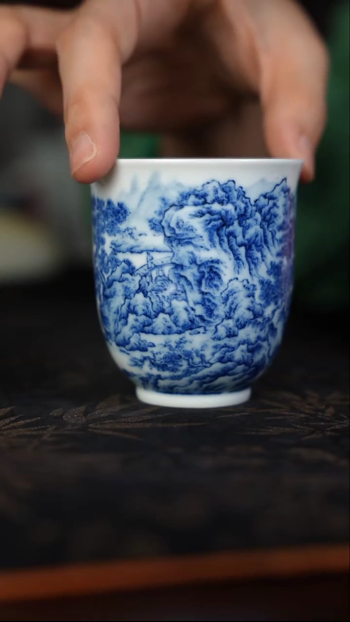 摆件瓷景德镇精品陶瓷茶器 微瑕