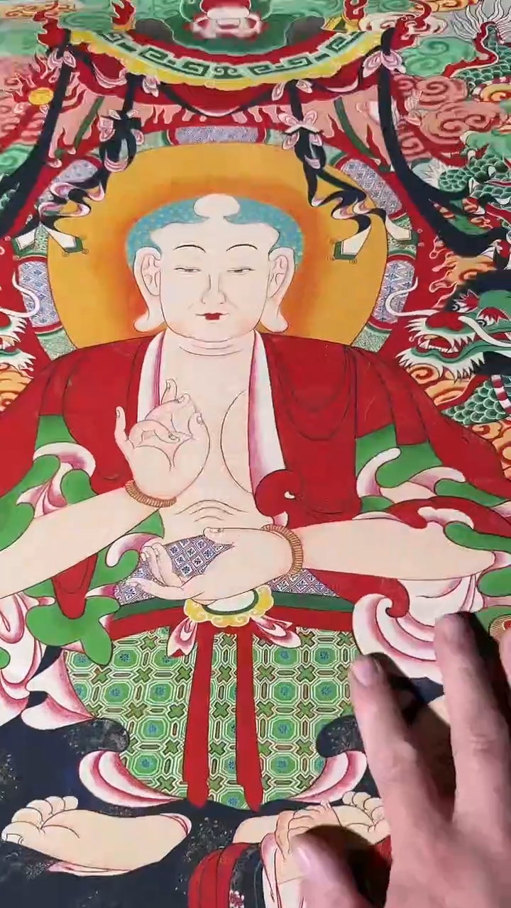 卷轴画藏式珍藏彩绘艺术馆114