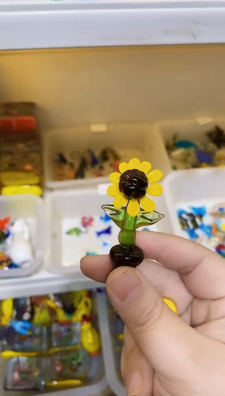 【闪购商品】琉璃手工艺品向日葵