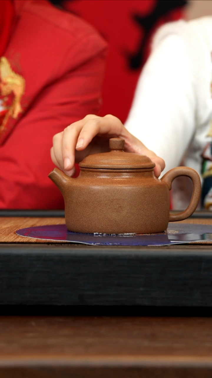 【闪购商品】紫砂茶壶CLQ 桃花泥 德钟