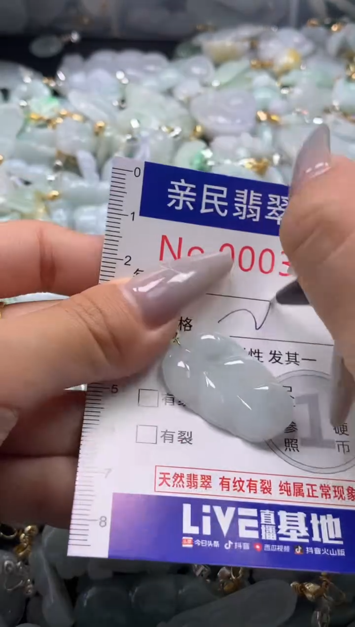 颈饰未镶嵌翡翠3422