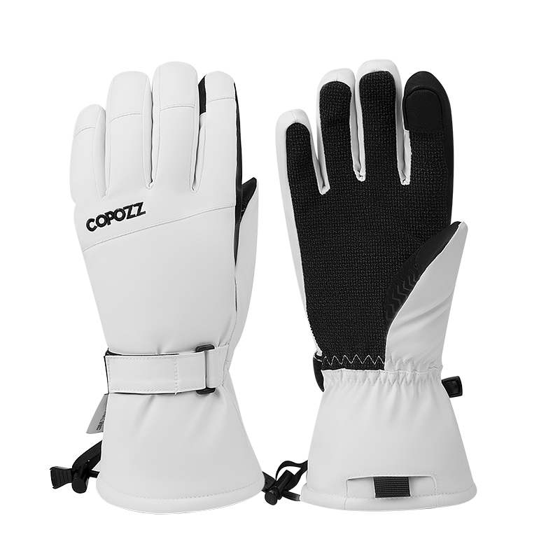 COPOZZ凯夫拉滑雪手套内置护腕男女触屏单双板专业五指冬防水保暖