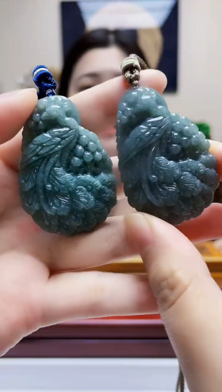 颈饰未镶嵌翡翠吊坠10-多样性发货