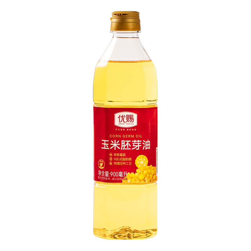 优赐零反式脂肪玉米油900ml