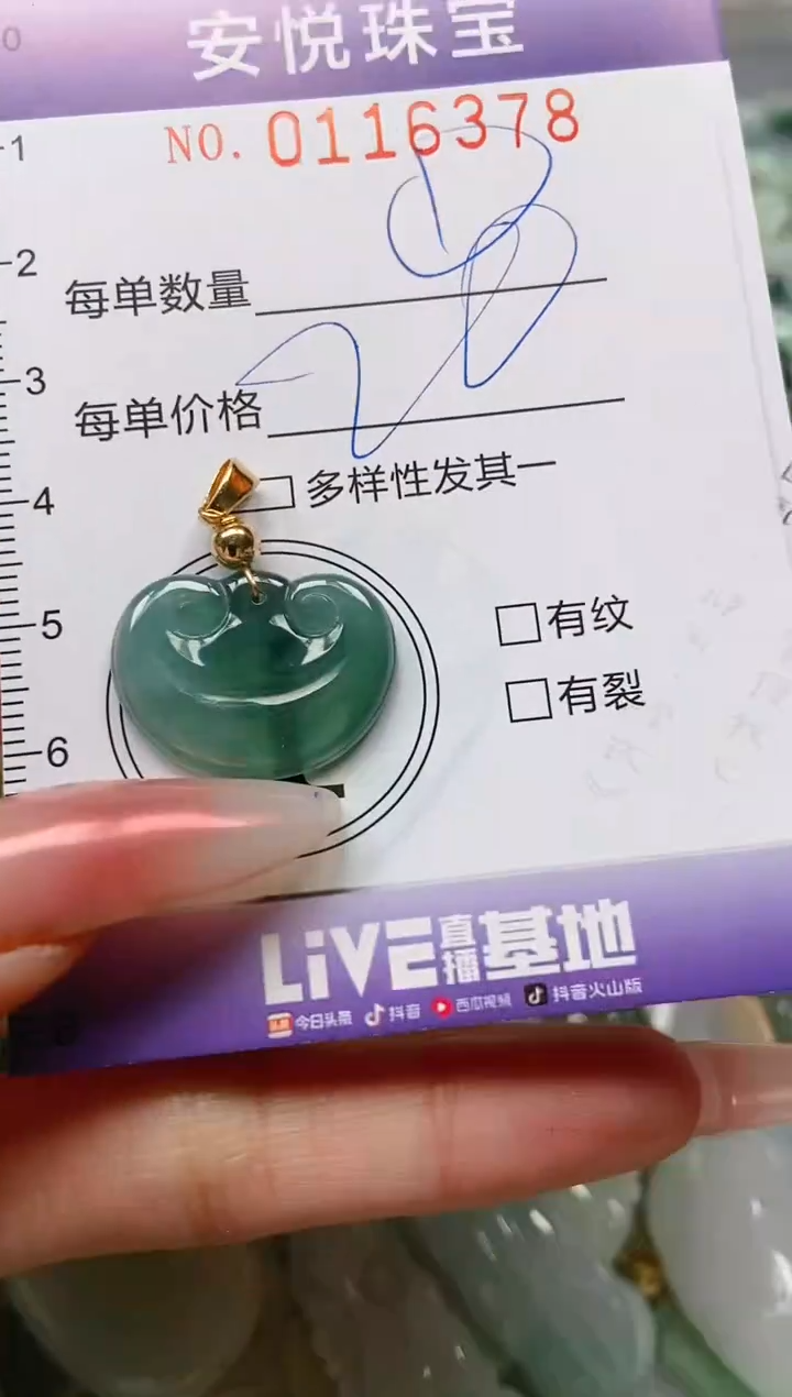 【闪购商品】翡翠颈饰未镶嵌闪购0116378