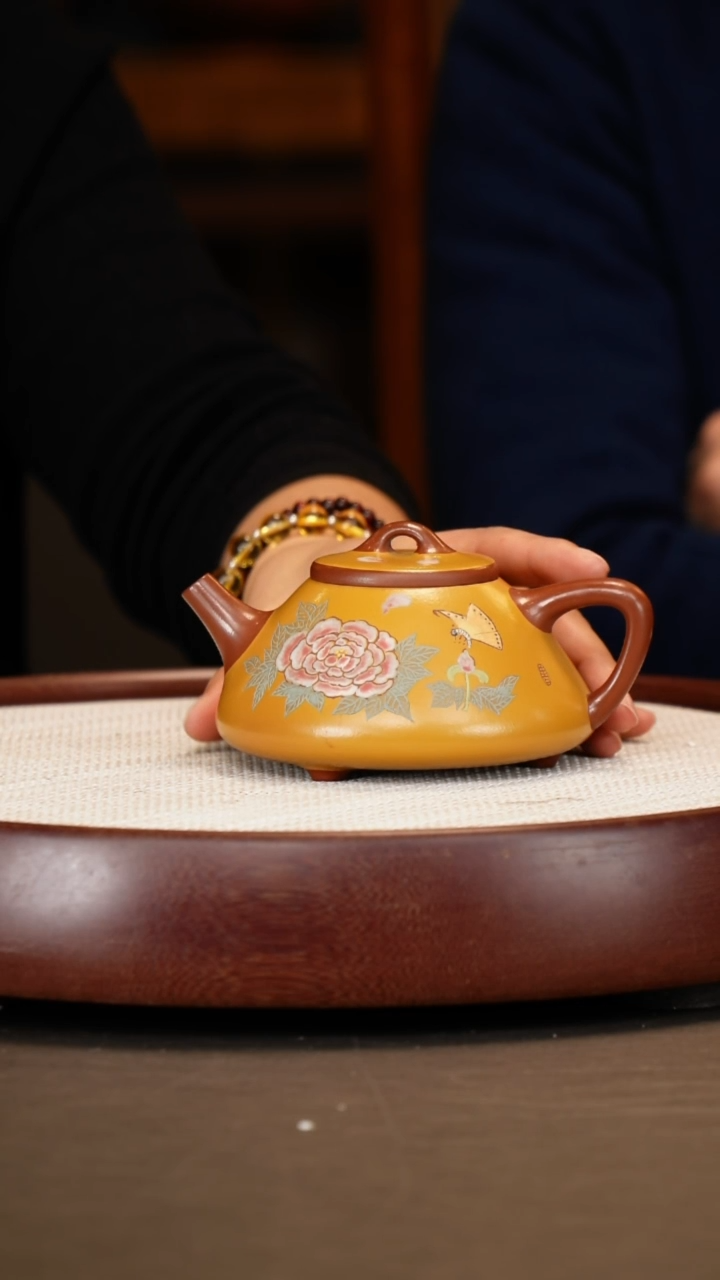 【闪购商品】紫砂茶壶【鲍宜明】大红袍子冶石瓢