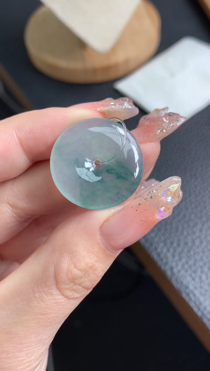 【闪购商品】定制翡翠未镶嵌扣子