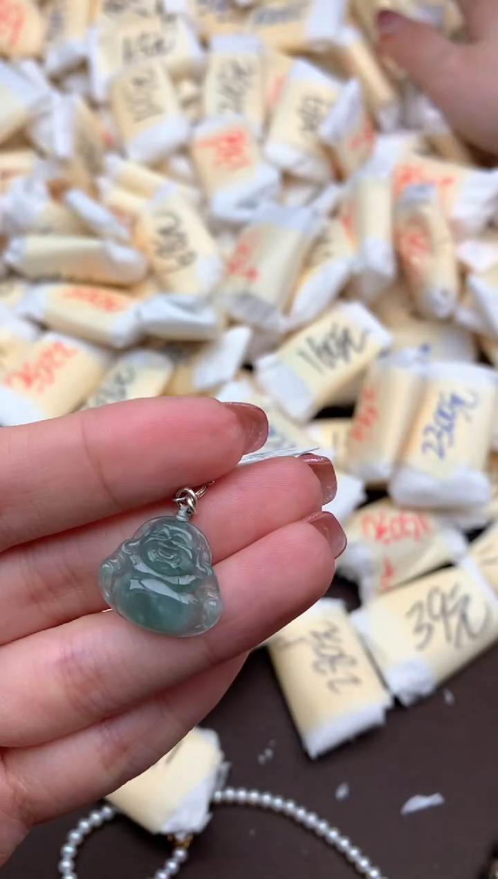 【闪购商品】翡翠挂件银S925镶嵌一