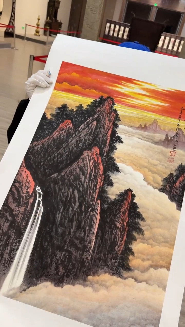 国画6赵隆轩美术馆李庆兴老师作品