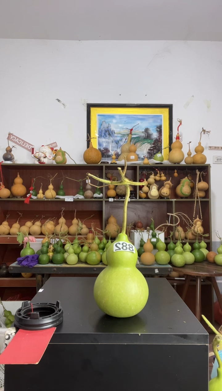 882天然葫芦摆件 一物一拍龙头不保售后