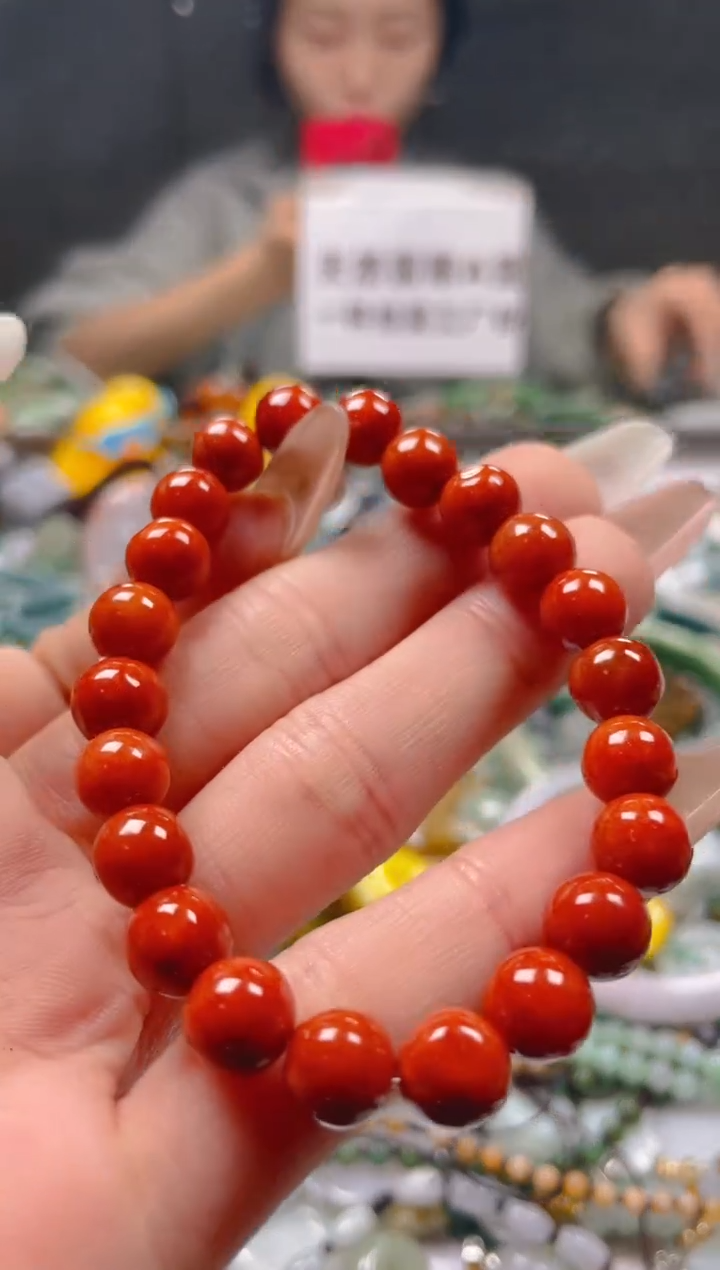 【闪购商品】翡翠颈饰未镶嵌8-9MM/J/翡翠A货一图一物